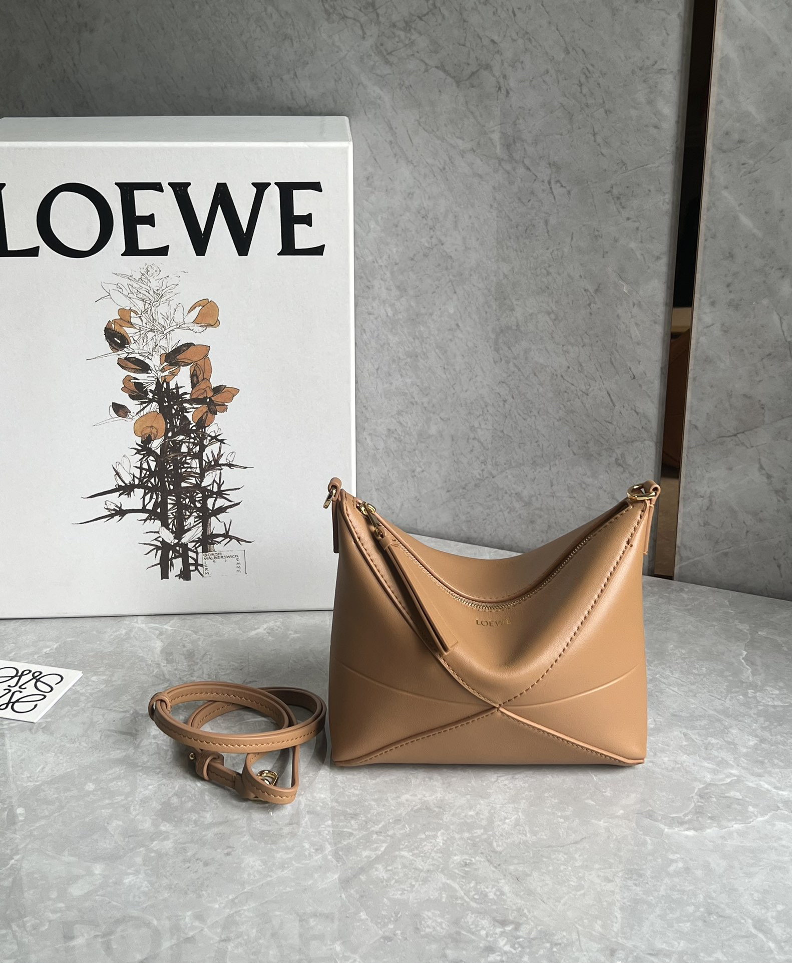 Loewe puzzle fold pouch mahjong bag 0696