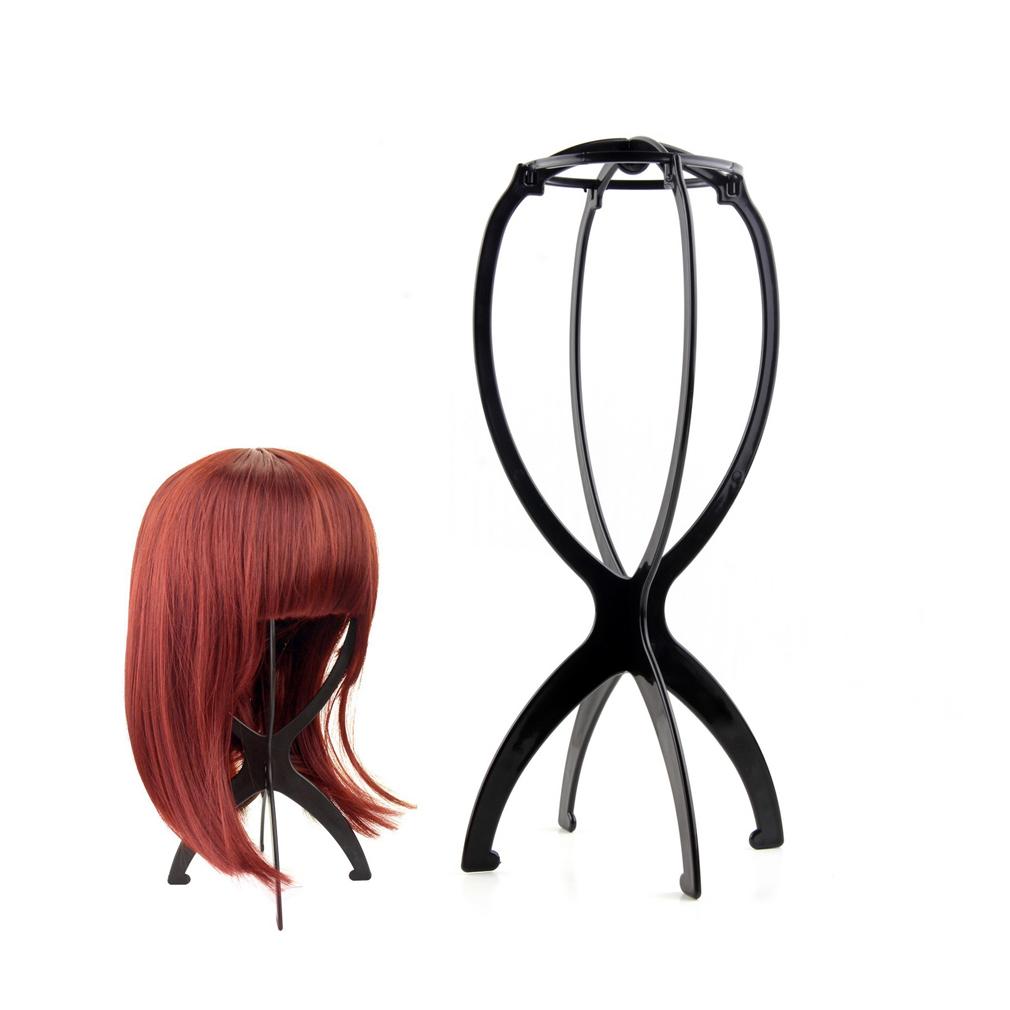 LUNA Durable Collapsible Plastic Wig Drying Stand