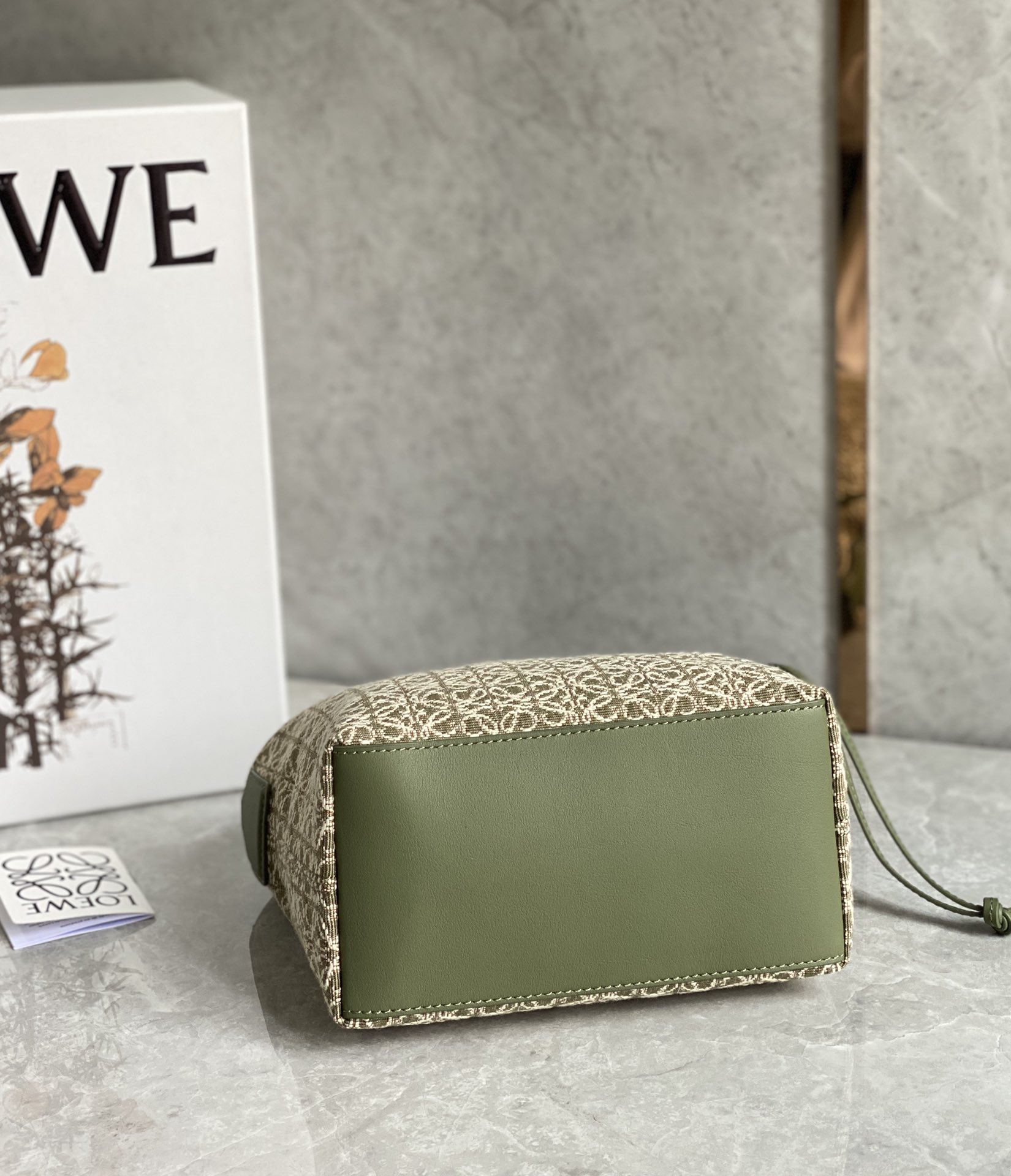 Loewe Cubi Embroidered Underarm Bag 0559