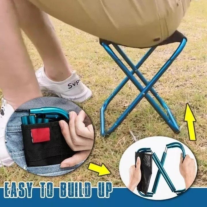 (🔥Last Day Promotion-SAVE 50% OFF)Ultra Lightweight Portable Folding Chair-BUY 2 GET 10% OFF & FREE SHIPPING