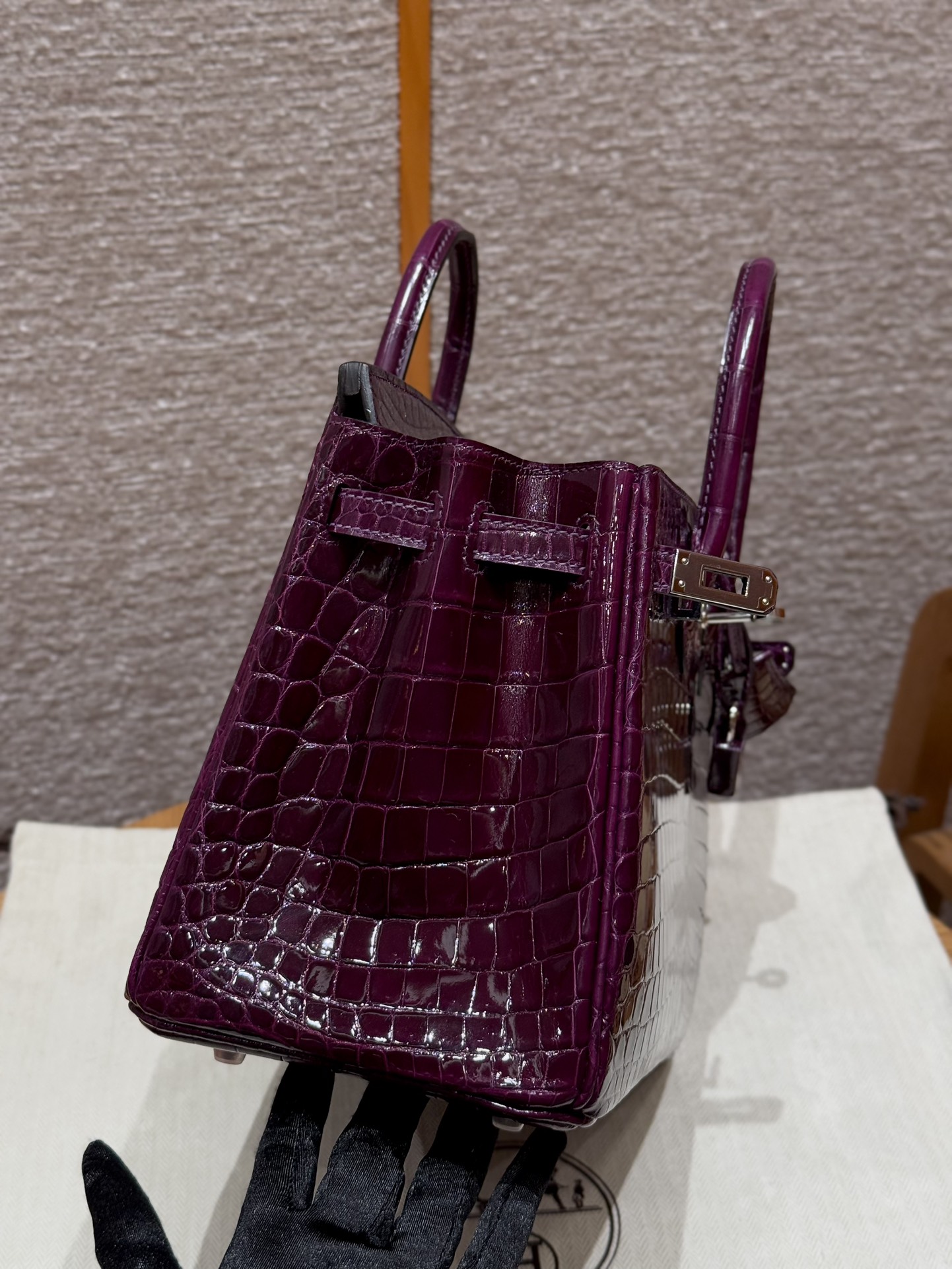 Hermes Birkin N5Cassis (Handmade to order)