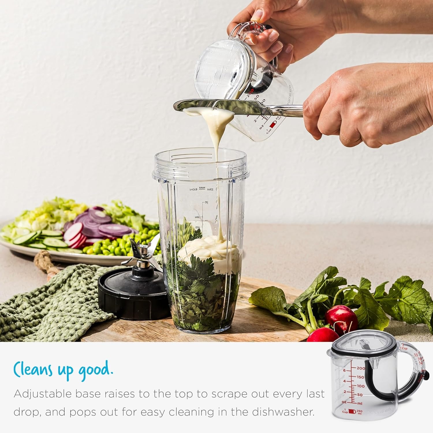 🔥LAST DAY 50% OFF🔥4-in-1 Adjustable Measuring Cup