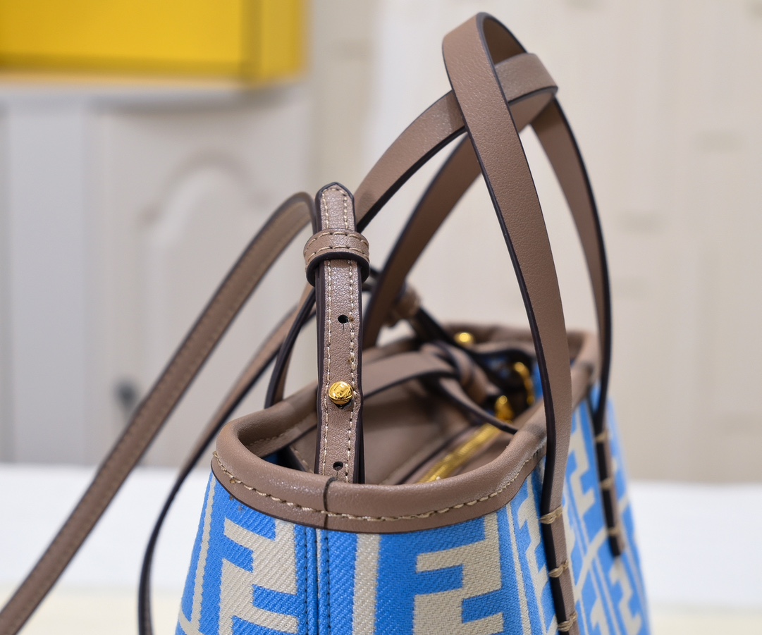 FENDI Monogram Roll Mini Vegetable Basket 7723