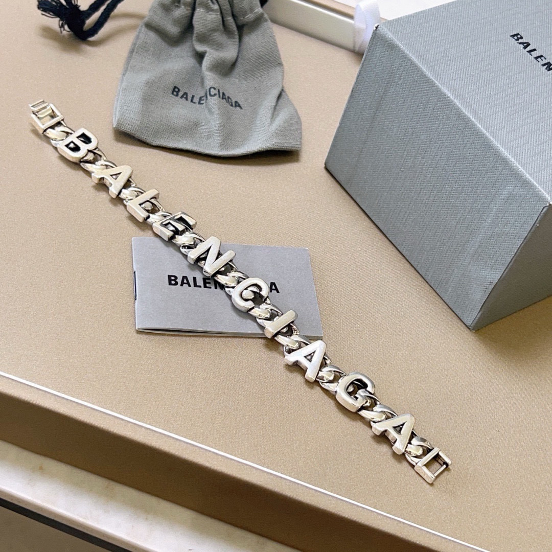 Balenciaga Letter Bracelet
