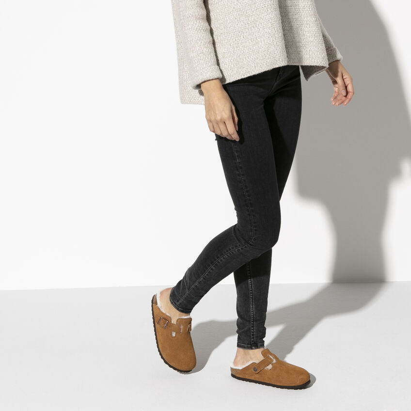 Boston Shearling Suede Leather B-18942