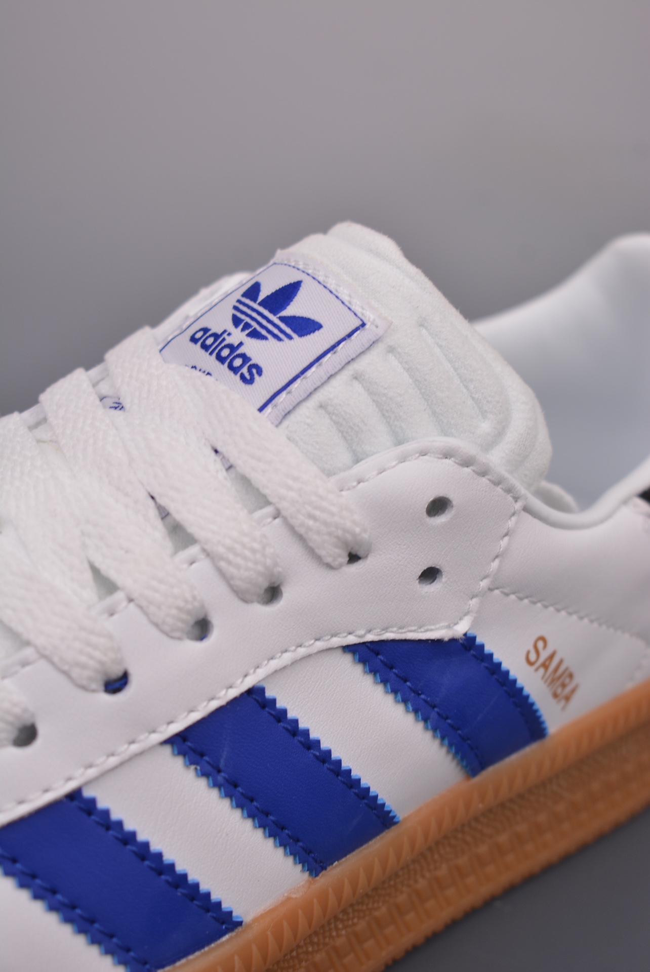 Adidas Samba XLG White Royal Blue IE9182