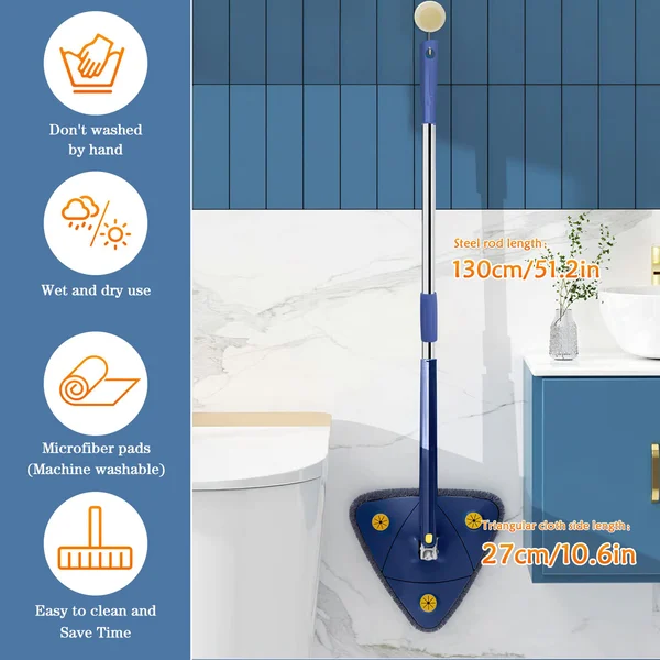 🌲Early Christmas Sale 50% OFF - 【Tiktok Hot Sale】360° Rotating Adjustable Cleaning Mop--BUY 2 SETS GET 10% OFF & FREE SHIPPING