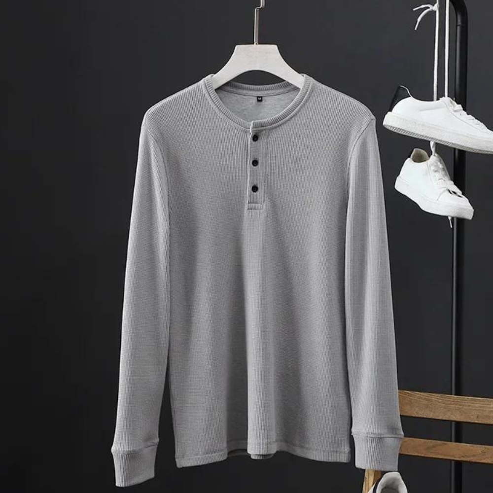Signature Waffle Long Sleeve Shirt