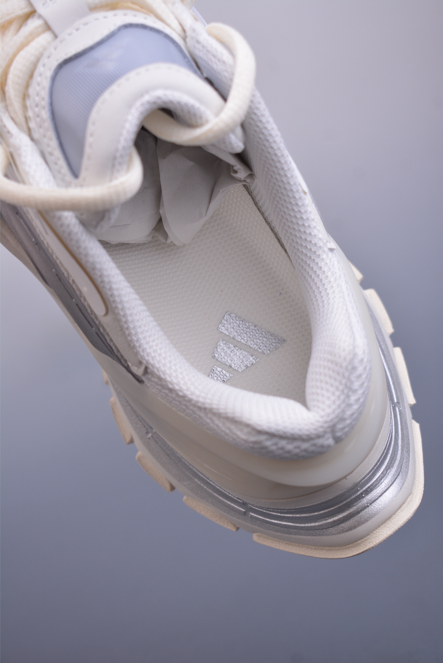 Adidas Vento XLG MTW Daddy Shoes White Silver Gray JR6390