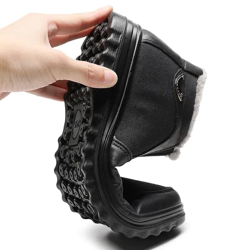 🔥Black Friday 60% OFF🔥 Men's Winter Fleece Waterproof Warm Non-Slip Shoes