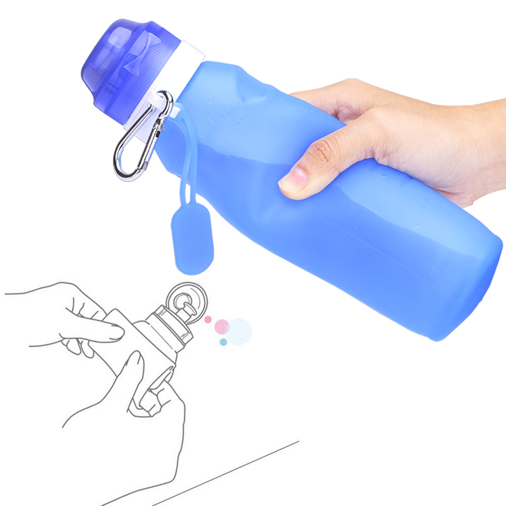 [BUY 2 GET FREE SHIPPING] Portable Collapsible Silicone Water Bottle