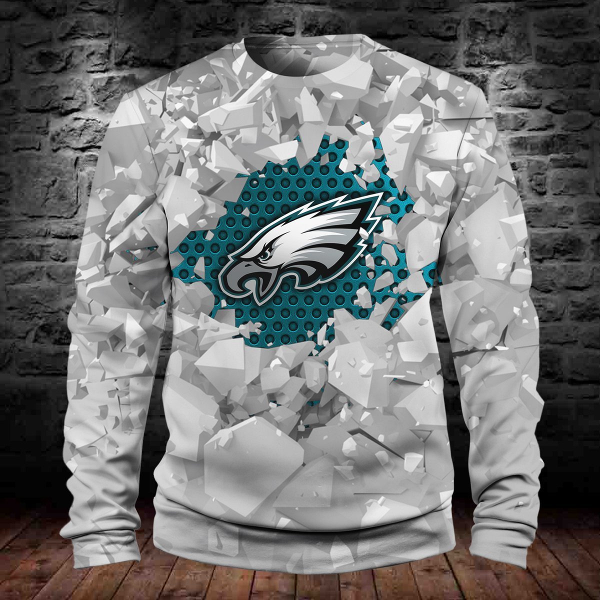 EAGLES HOODIE 3D ICE20