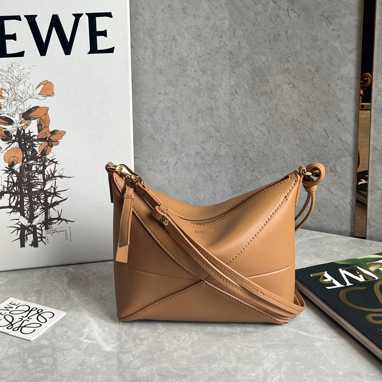 Loewe puzzle fold pouch mahjong bag 0696