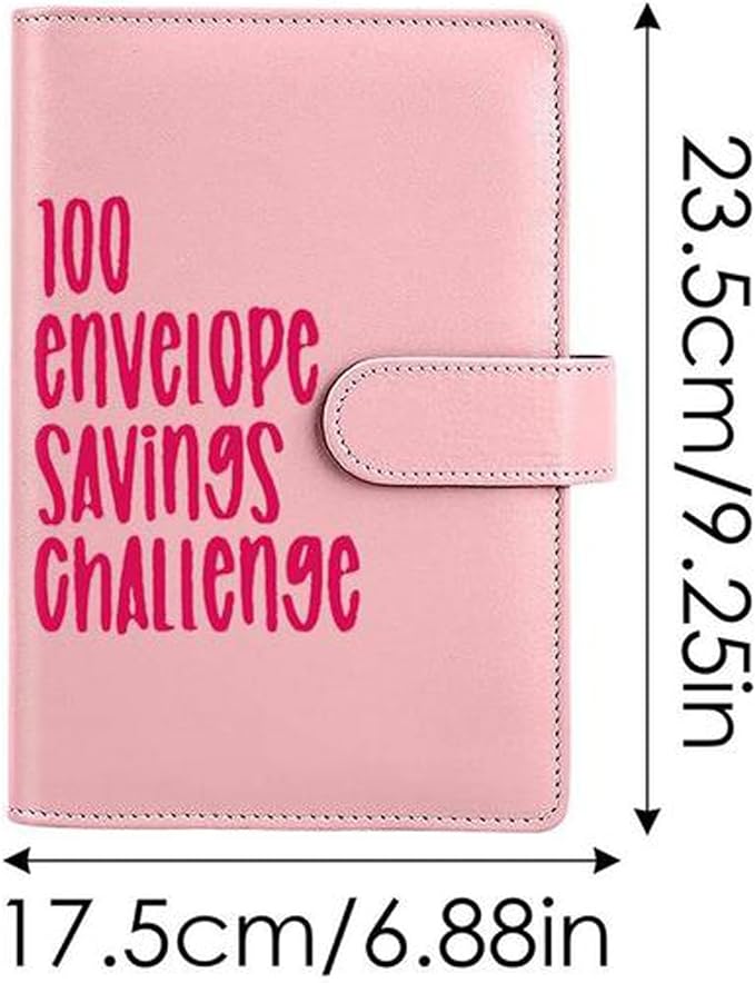 100 Envelope Challenge Cash Savings Journal: 🔥🔥（A 100-Day Money Saving and Budgeting Notebook for the Cash Envelope System）