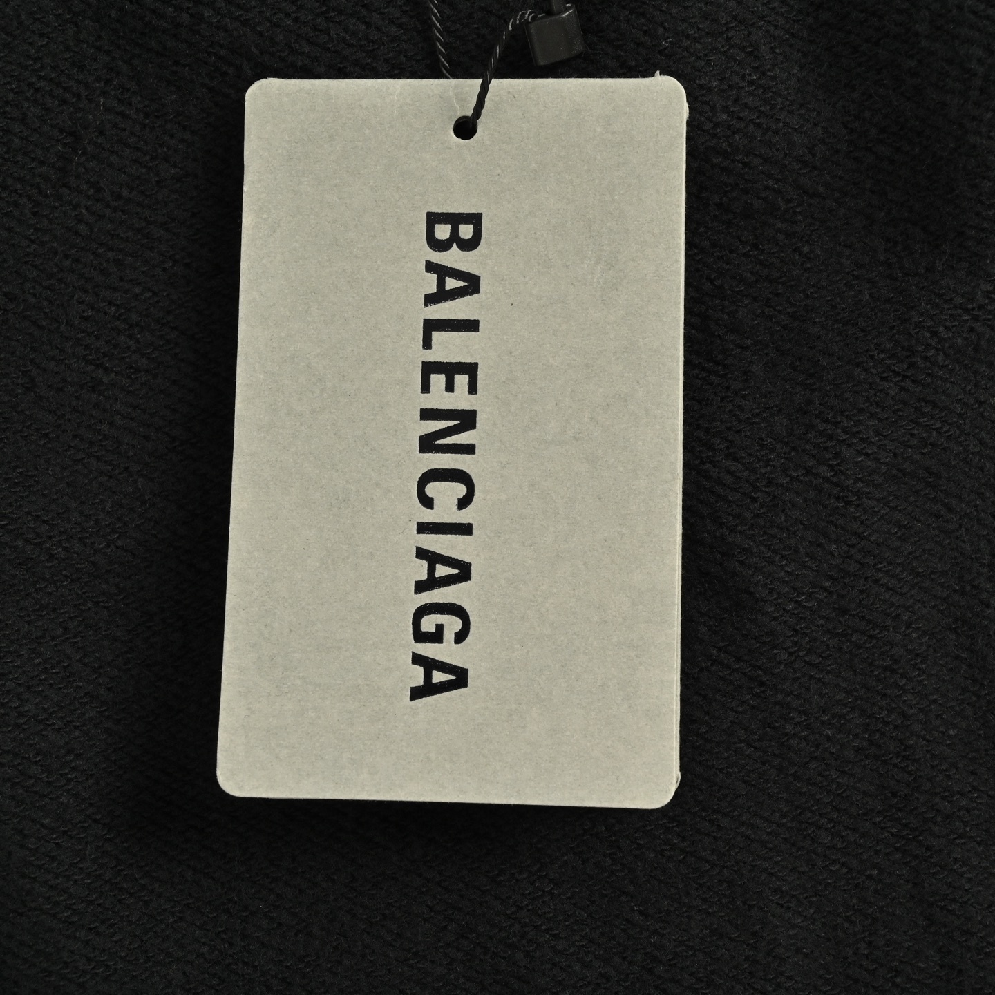Balenciaga 25Fw red masking tape zip-up hooded jacket