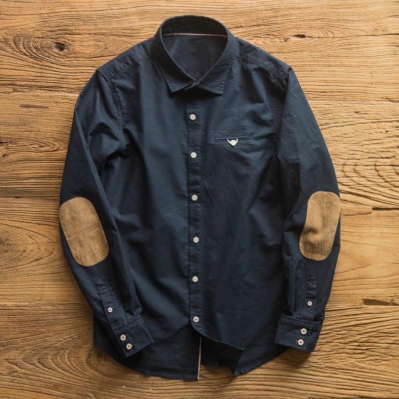 Men's Business Casual Button-up Shirt