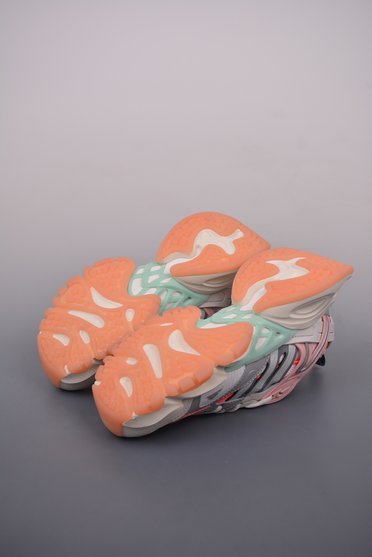 Adidas XLG Runner Deluxe off-white peach pink jade green IH7797