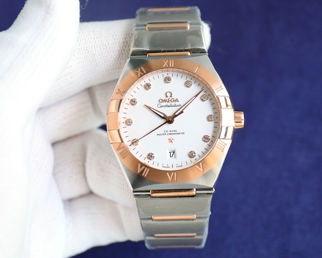 Omega fifth generation constellation series men's watch