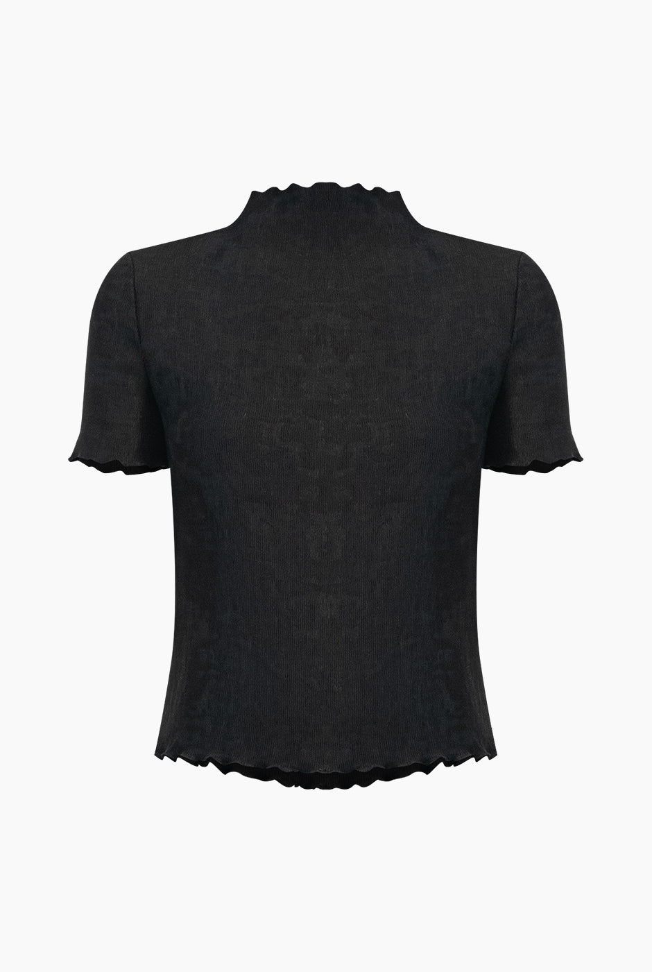 Blusa recta en color negro