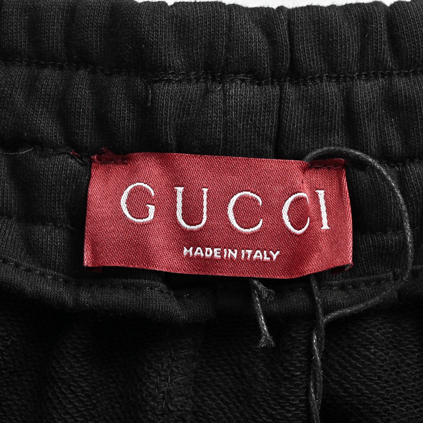 Gucci 25ss patchwork GG embroidered lettering shorts