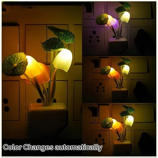 💡🍄Mushroom Color Night Light