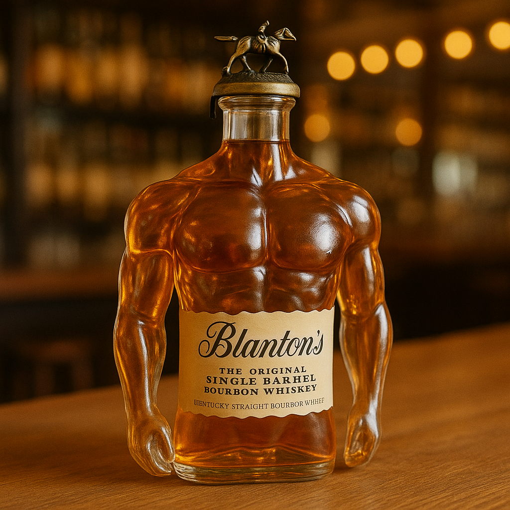 Gentleman Whiskey Bottle