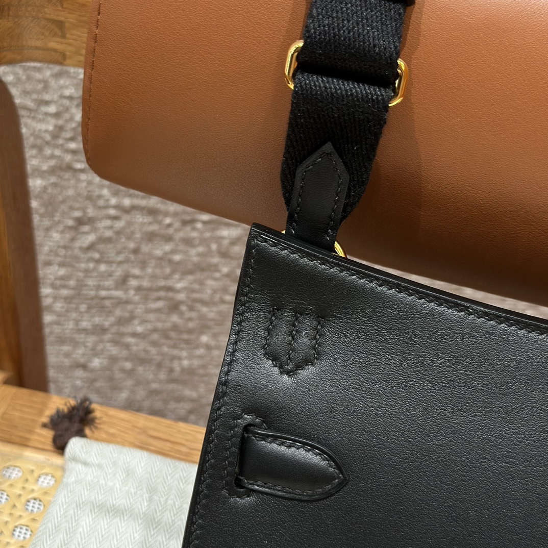 Hermes Jypsiere mini ck89Noir (Handmade to order)