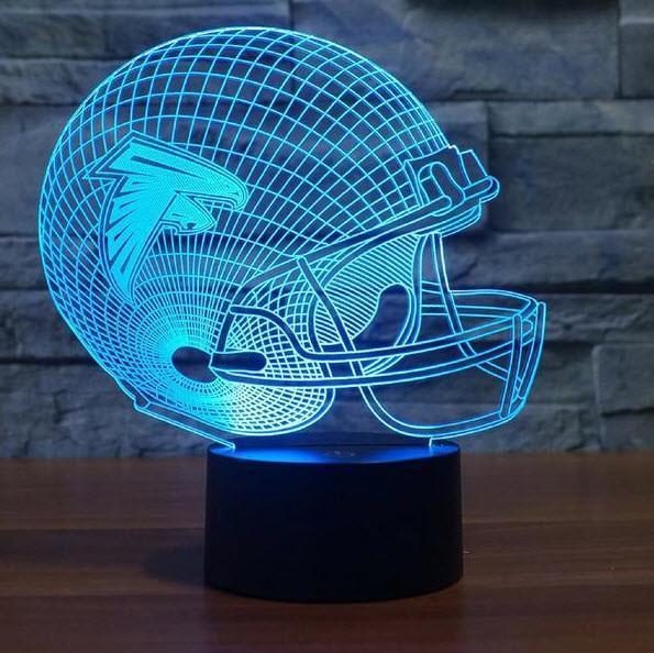 ATLANTA FALCONS 3D LED LIGHT LAMP