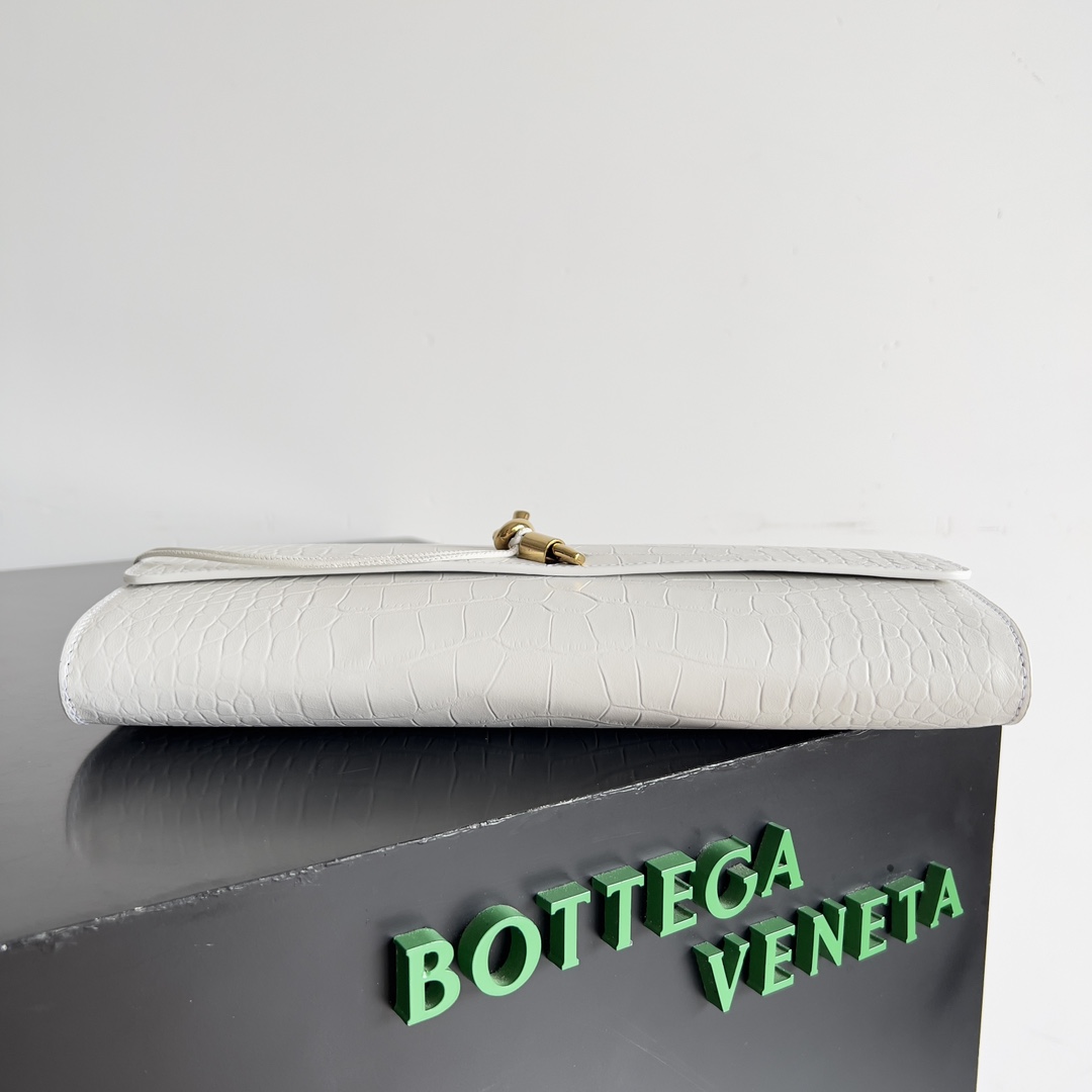 Bottega Veneta Andiamo rare crocodile leather handbag 741511