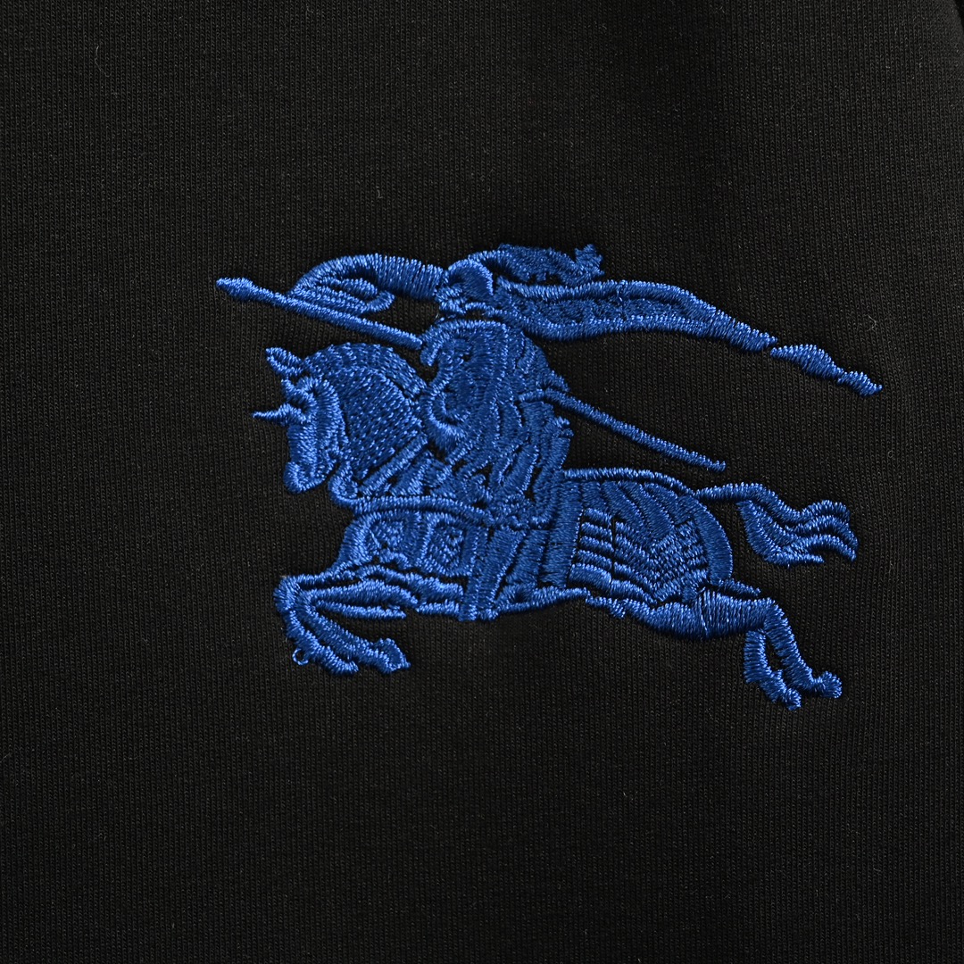 Burberry 24Fw Warhorse Embroidered Fleece Trousers