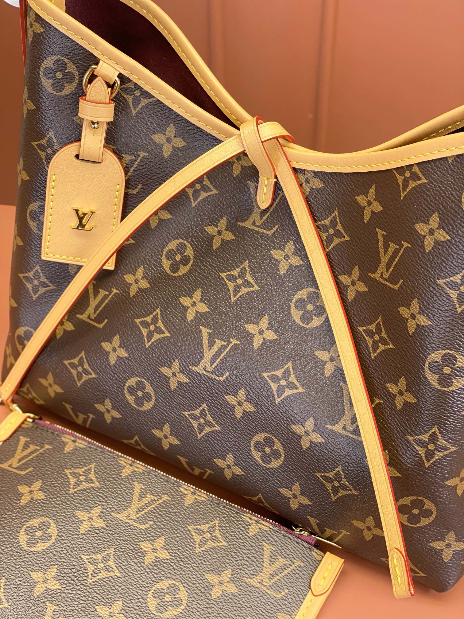 Louis Vuitton CARRYALL Small Handbag M46203