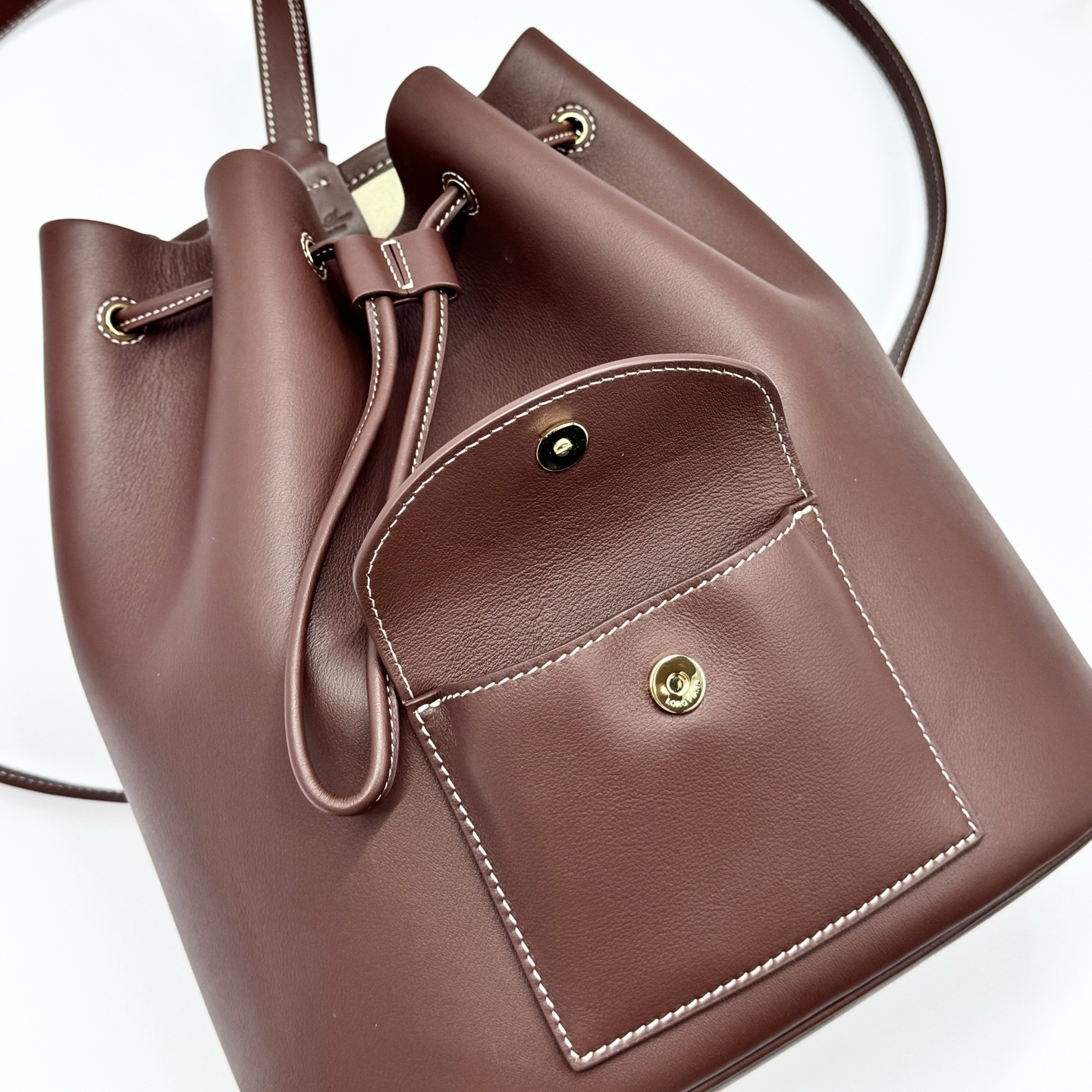 Loro Piana Extra Drawstring Backpack FAP4322