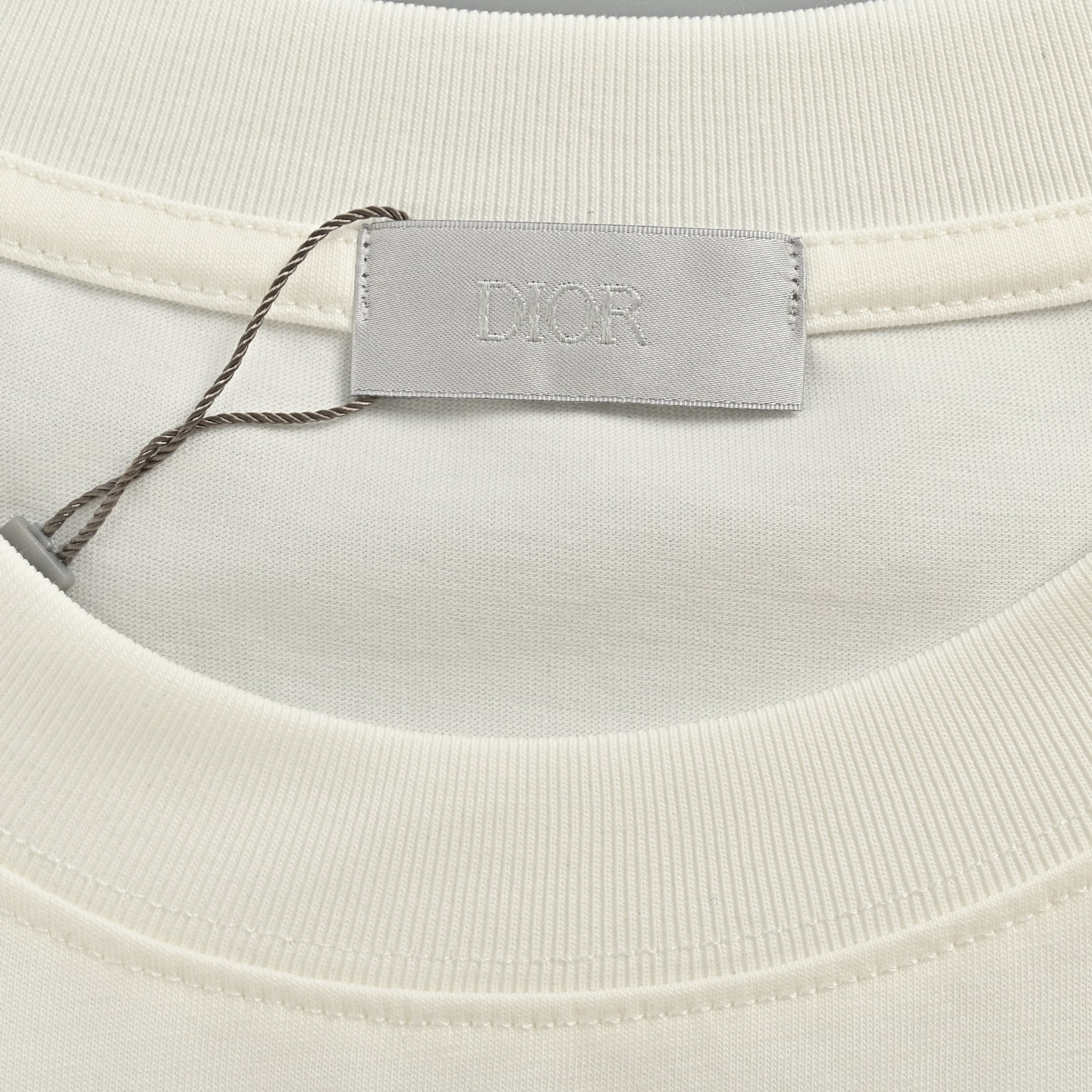 Dior 25ss chest embroidered patch short sleeve