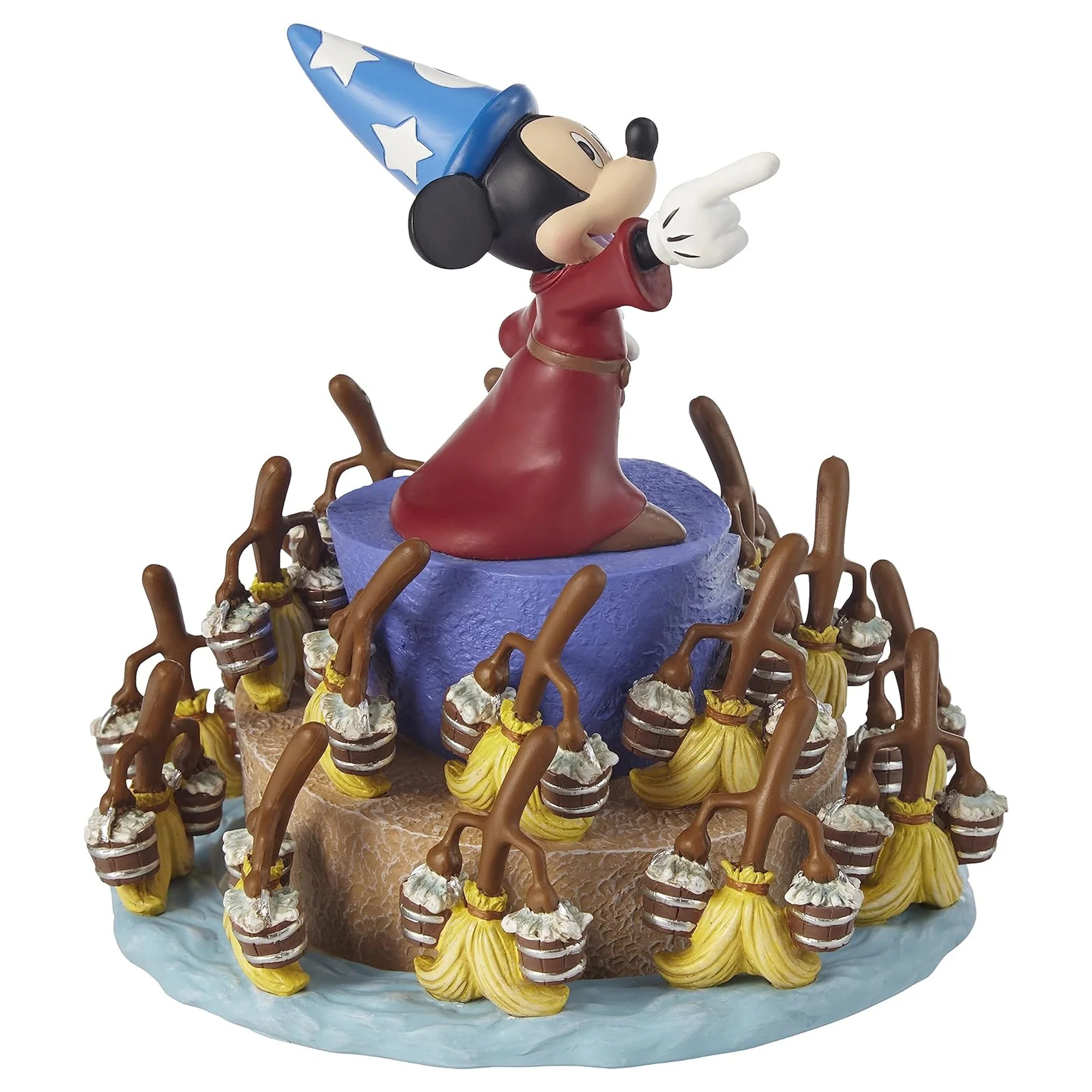 Precious Moments Disney Mickey Mouse Dream A Fantastic Dream Resin Rotating Musical