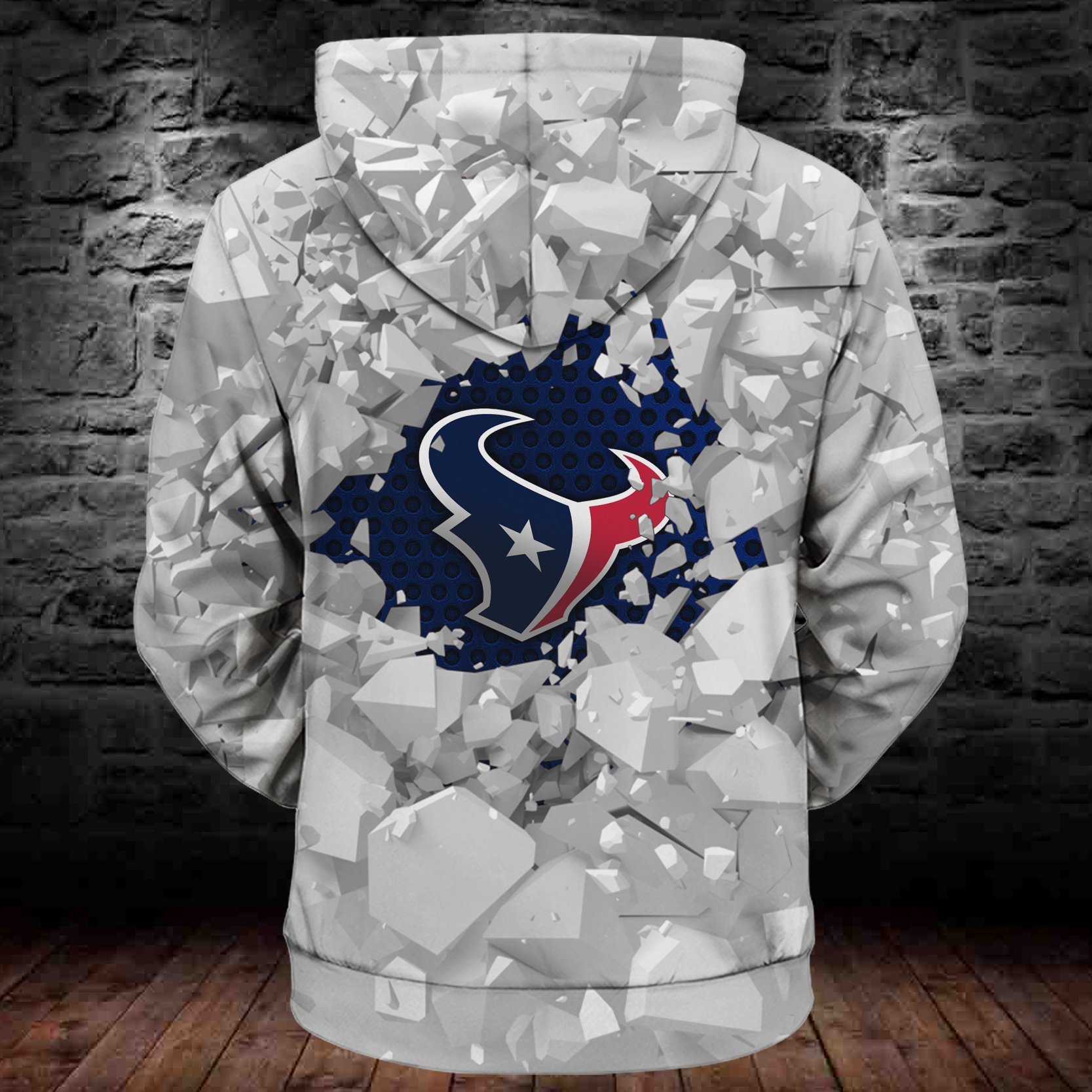 TEXANS HOODIE 3D ICE13