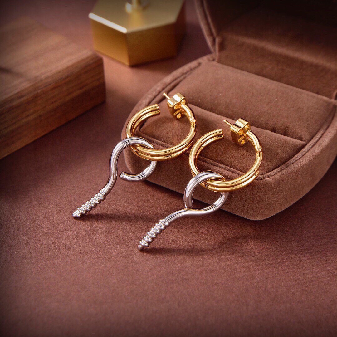 Balenciaga new screw earrings