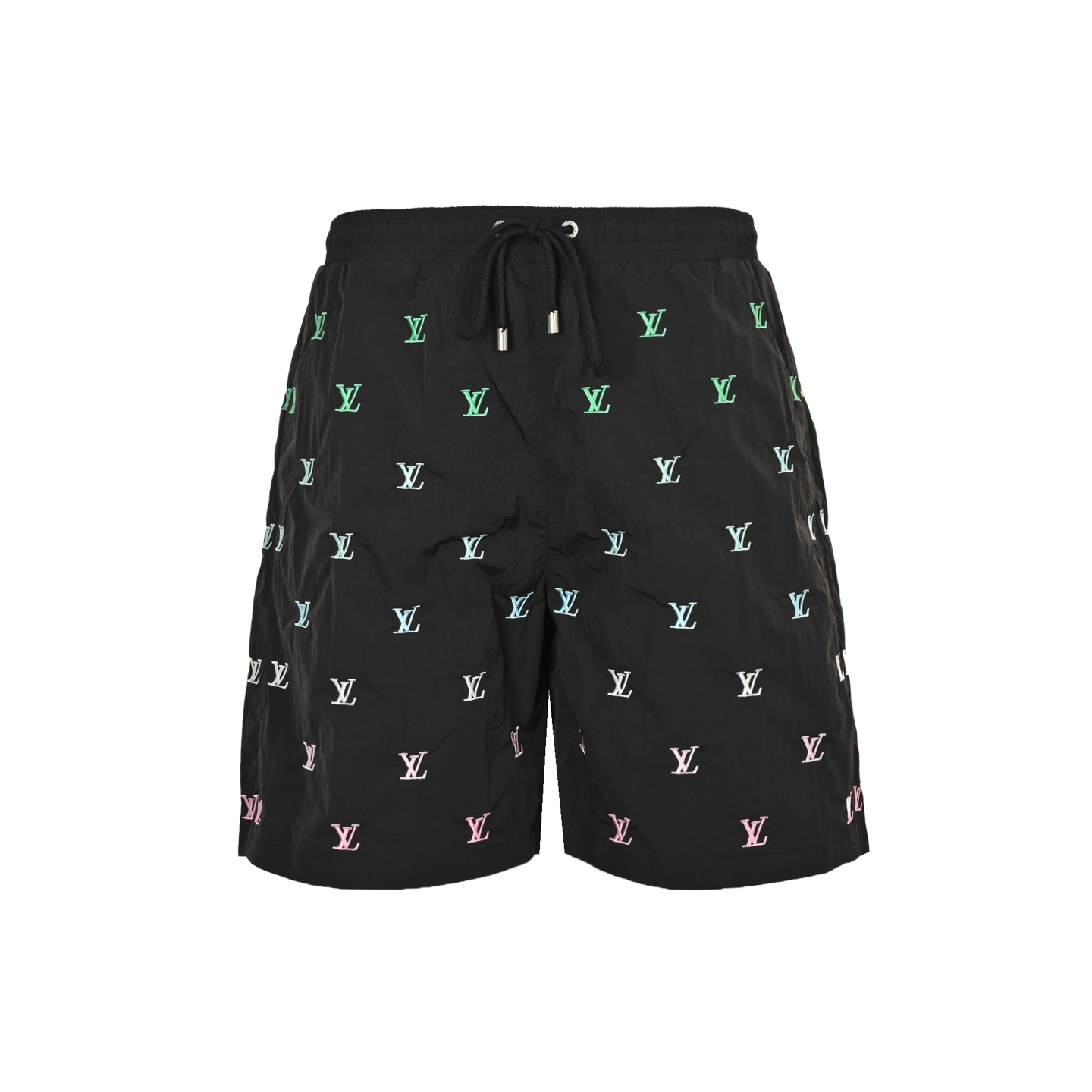 Louis Vuitton 25ss gradient embroidered small logo beach shorts