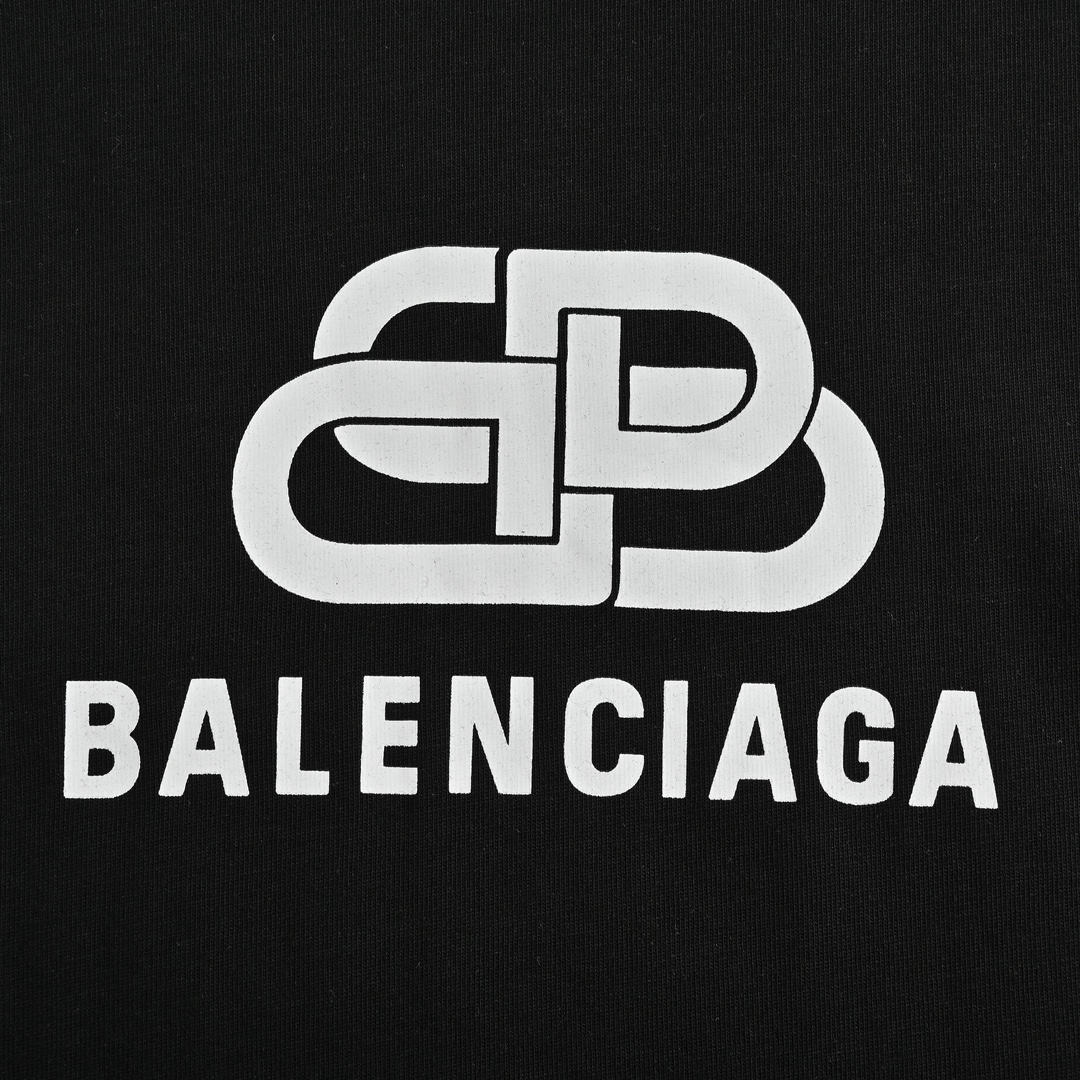 Balenciaga Classic Lock Print Short Sleeve