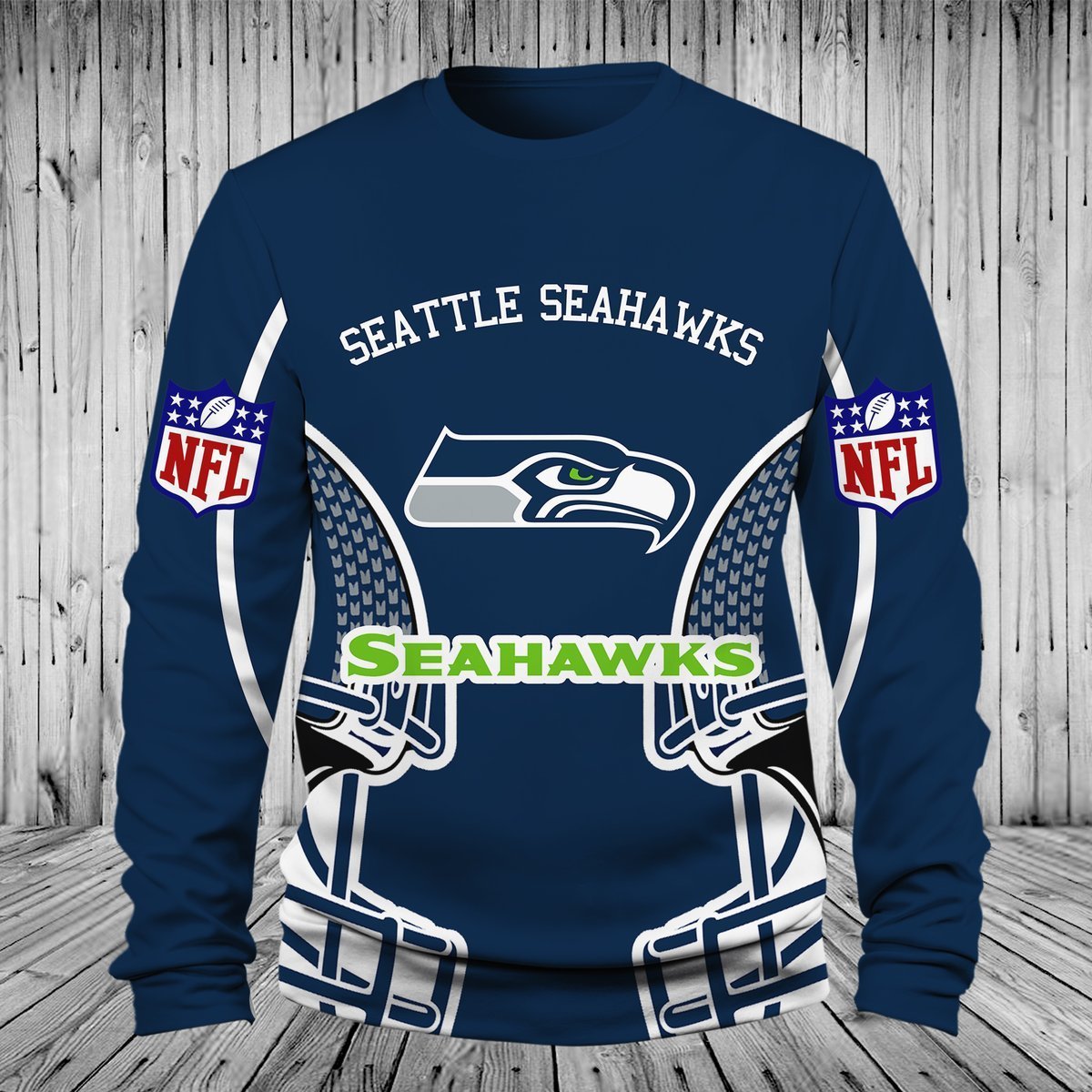 SEAHAWKS 3D HOODIE 19