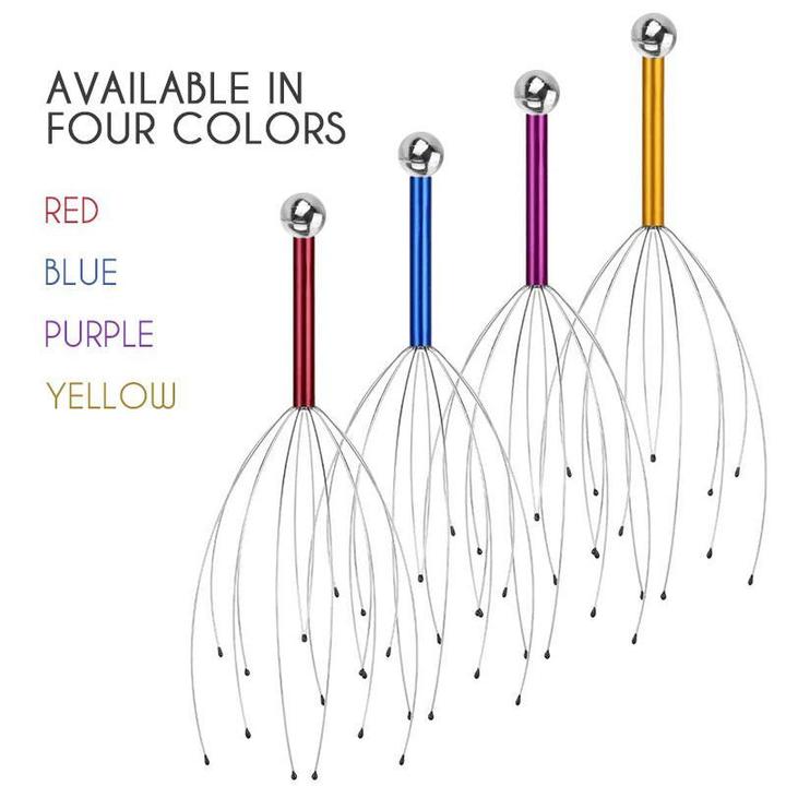 🔥48% OFF THIS HOUR🔥Octopus Head Massager（Random Color）