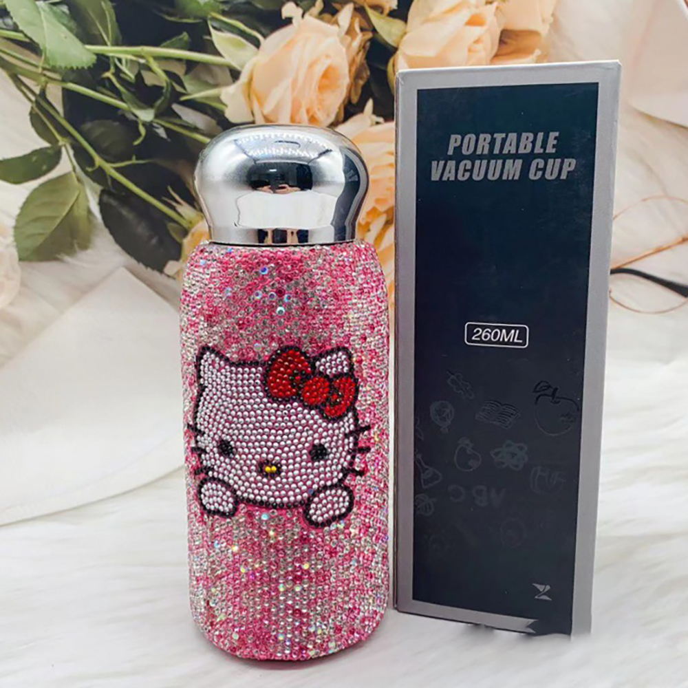 Drilling Portable Mug Stainless Steel