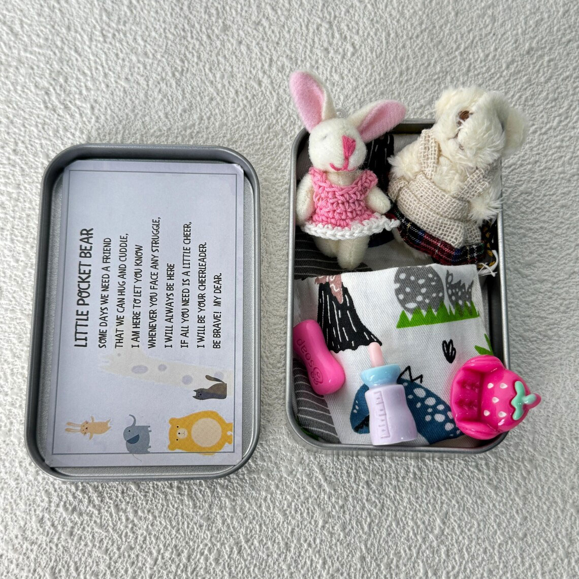 Pocket Plush Bunny Anxiety Pocket Hug