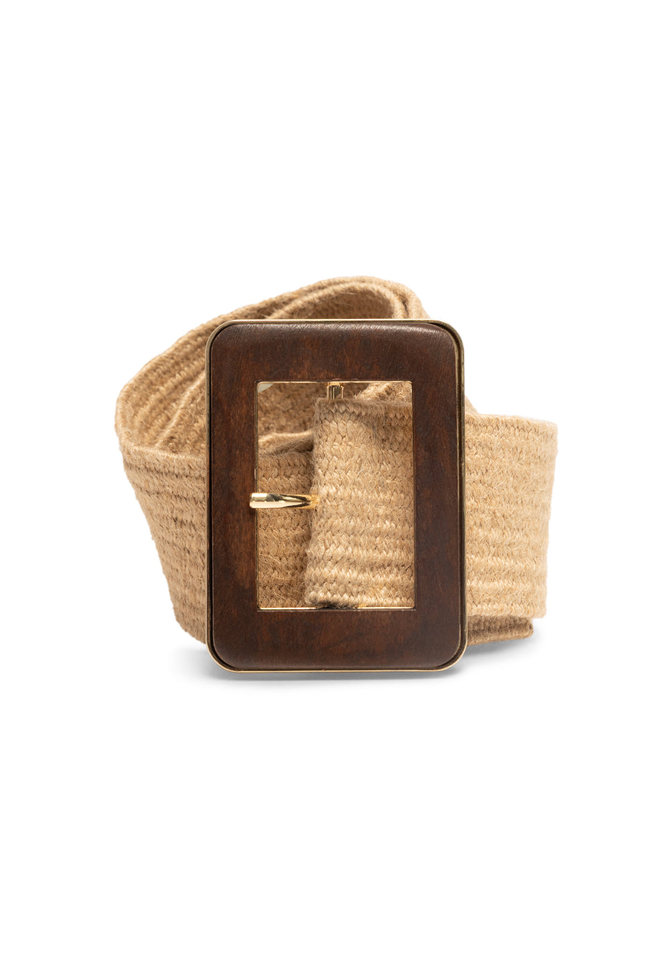 Cinturón Wooden Bouclé