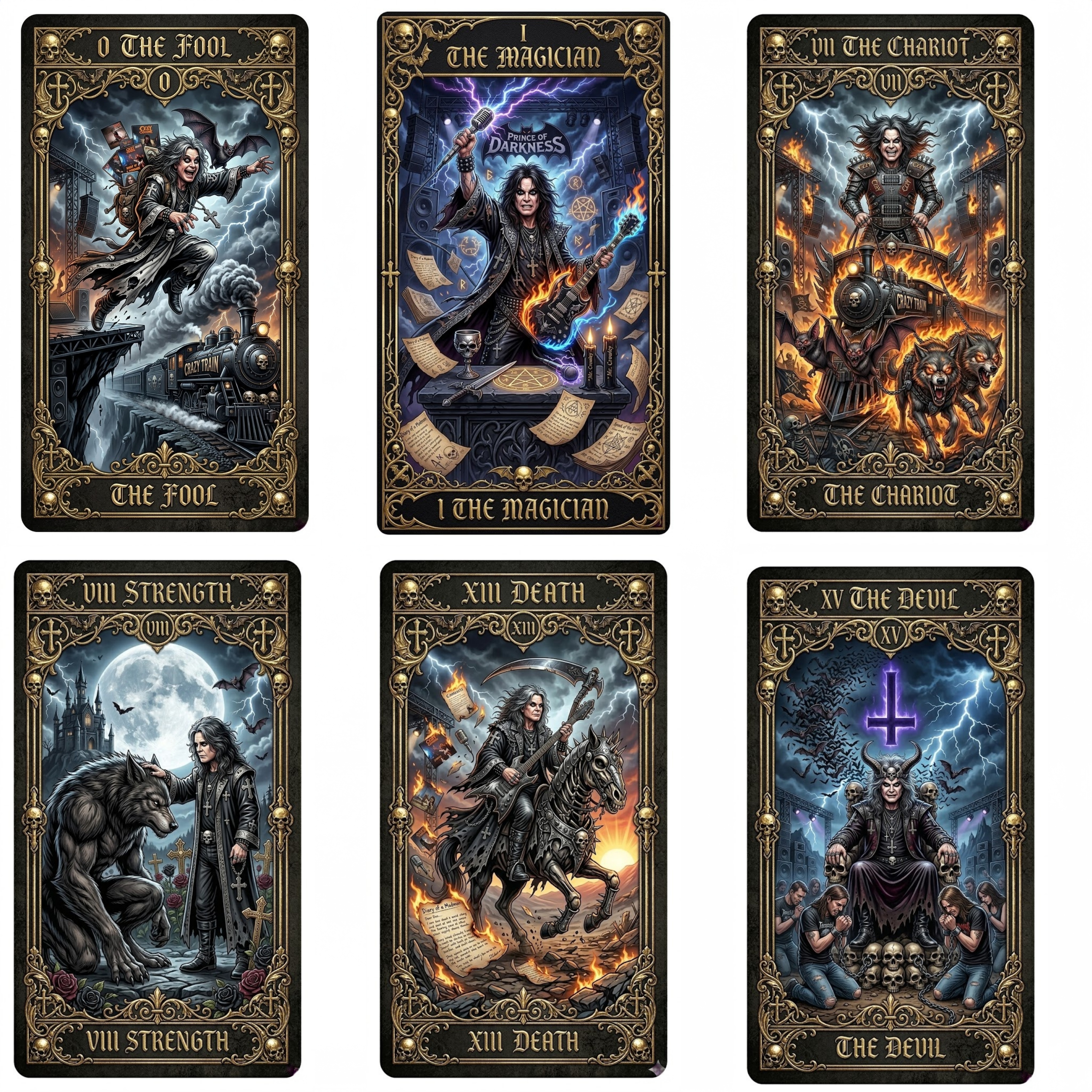 Ozzy Osbourne Tarot Deck