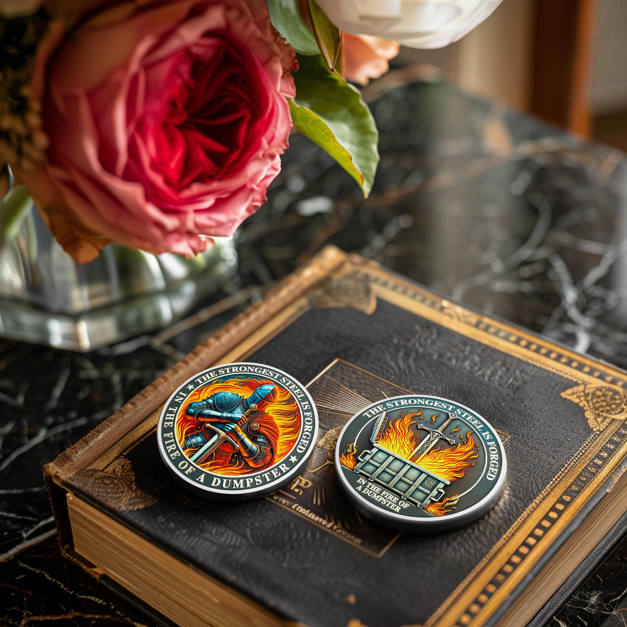 Dumpster Fire Challenge Coin
