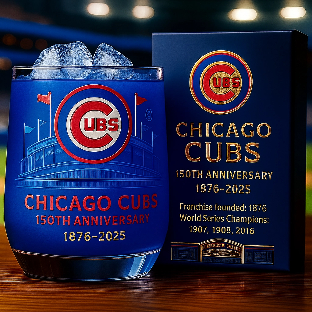 MLB Legends Anniversary Whiskey Glass