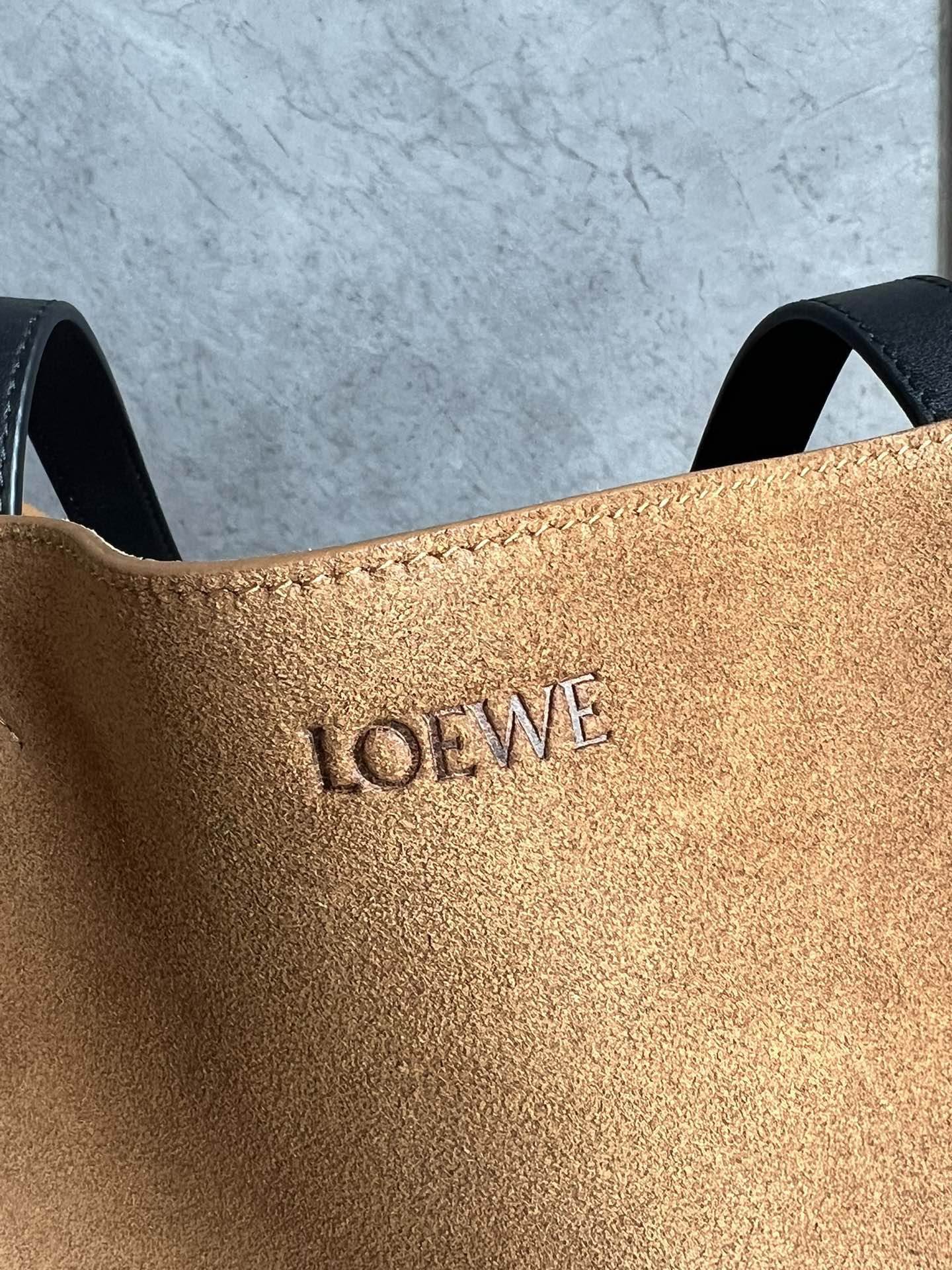 Loewe zzle Fold Large Leather Bag 0692