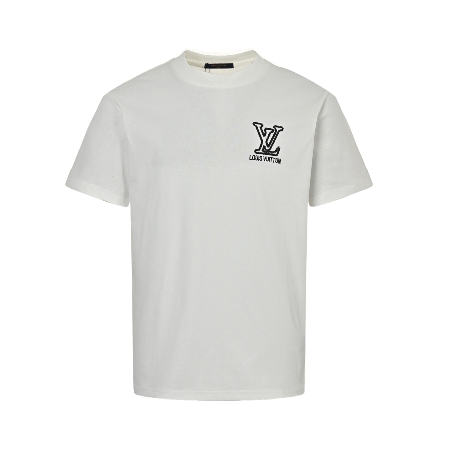 Louis Vuitton 25ss embroidered monogram short sleeve