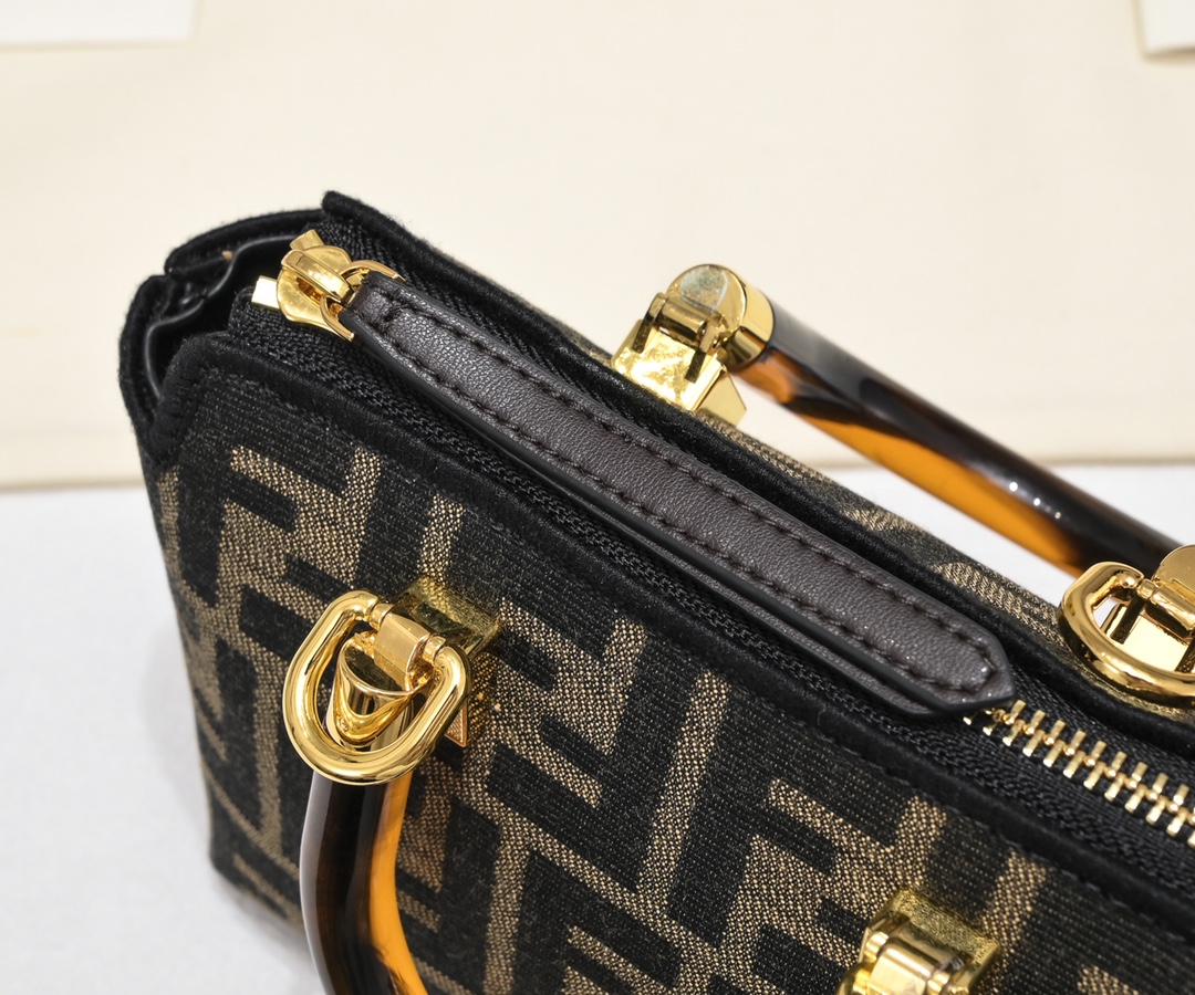 FENDI by the way Boston Tote Bag 8936