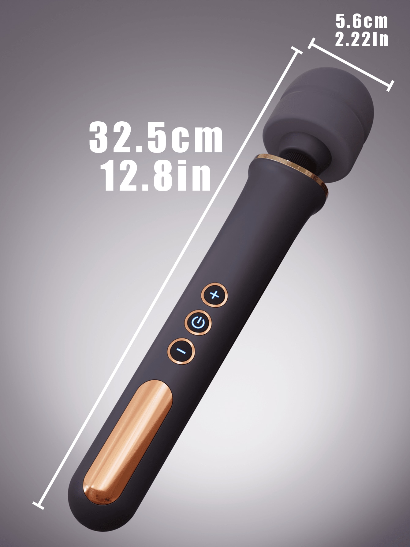 Rechargeable Full-Body Massager – 10 Modes, 5 Speeds, Giant Size & Ultra Flex Neck